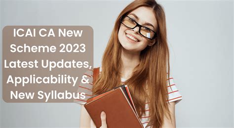 ICAI New Scheme 2023 Latest Updates New Syllabus