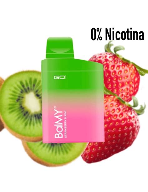 Balmy Go Crystal Fresa Kiwi Sin Nicotina Distribuci N Mayorista