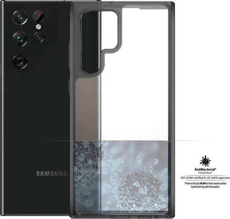 Panzerglass Hardcase Samsung Galaxy S Ultra Hoesje Transparant Zwart