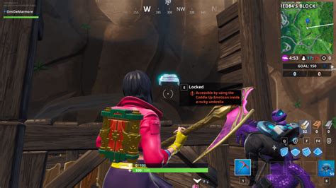 Como Encontrar E Desbloquear O Fortbyte 7 Dentro De Um Guarda Chuva