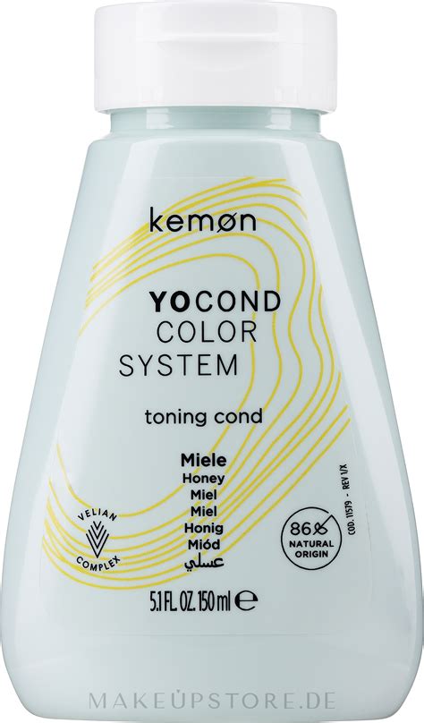 Kemon Yo Cond Color System Getönter Conditioner Honig Makeupstore de