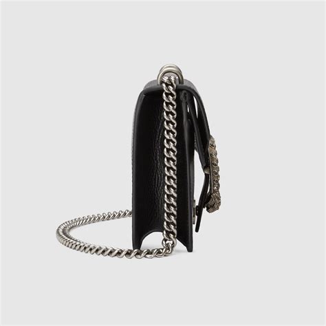 Mini Sac Dionysus En Cuir Noir Gucci Fr