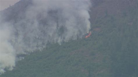 Residents Prepare To Evacuate As Fire Grows On Mount Jupiter