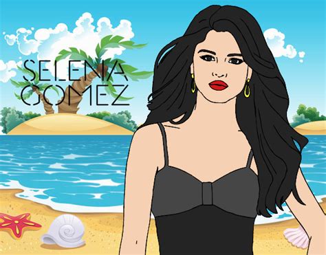 Dibujo de Selena Gomez pintado por en Dibujos net el día 22 11 23 a las