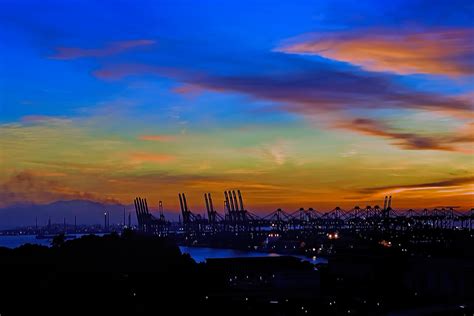 Sunset At Pasir Panjang View From Telok Blangah Choo Yut Shing