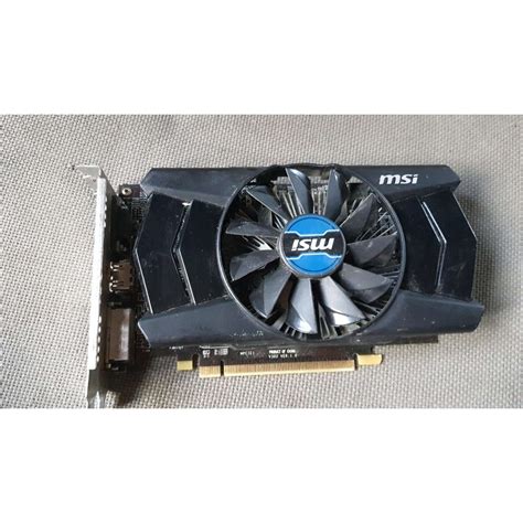 含稅 Msi 微星 R7 250 1gd5 Oc 個人保固一個月 04v070 蝦皮購物