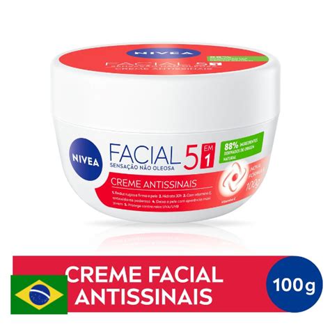 Nivea Creme Facial Antissinais G Shopee Brasil