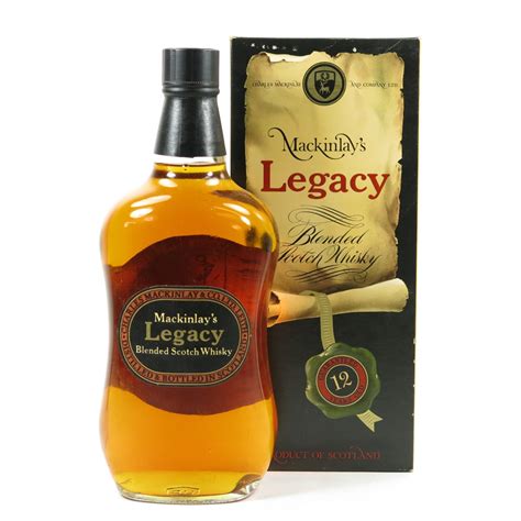 Mackinlays Legacy 12 Year Old 1970s Whisky Auctioneer