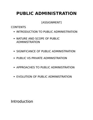 Unit Ecological Approach By Fred Riggs In Public Administration