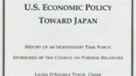 Future Directions for U.S. Economic Policy Toward Japan | Council on ...