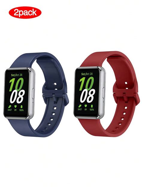 Packs Cinturino In Silicone Compatibile Con Samsung Galaxy Fit R