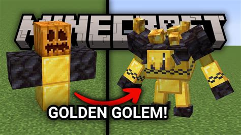 AKU BISA MEMBUAT GOLEM VERSI BARU DI MINECRAFT INDONESIA YouTube