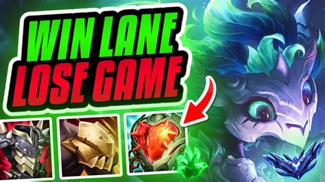 Win Lane Lose Game Gnar Vs Aatrox Pre Season Gnar Ranked Gameplay