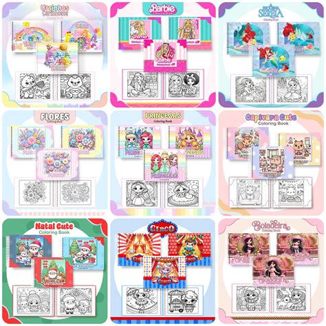 Livro Colorir Bobbie Pdf - Arquivos Livro de Colorir Personagens Bobbie Goods em pdf