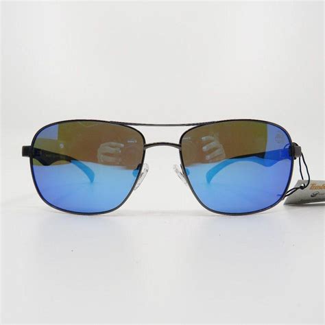 Timberland New Polarized Tb9136 S 09h Gunmetal Blue Depop