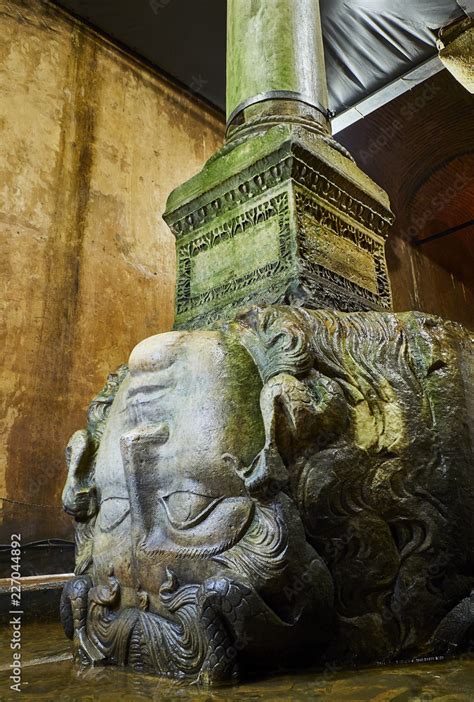 Foto De Upside Down Head Of Medusa Located At The Northwest Edge Of The