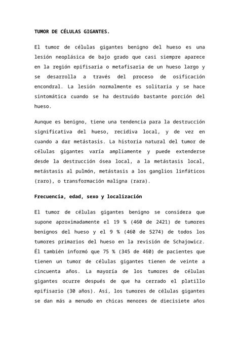 DOCX Tumor de células gigantes DOKUMEN TIPS