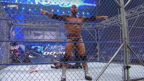 Rey Mysterio Vs Batista Steel Cage Match Smackdown January