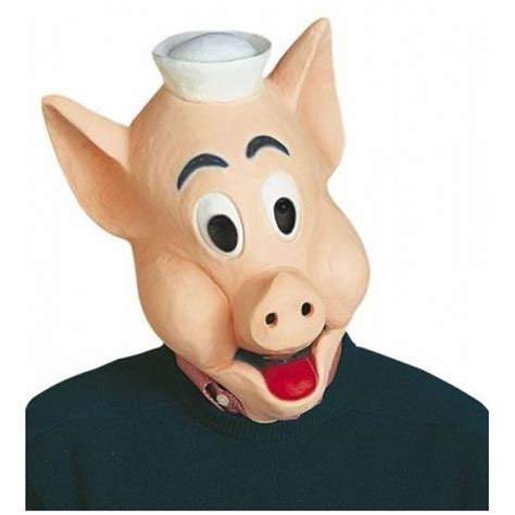 Mr Piggy Maske Sjove Latex Masker Fra Sjov Og Spil