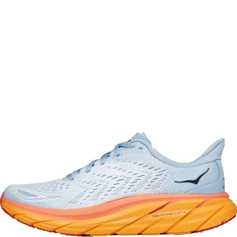 Hoka One One Women S Clifton 8 Athletic Shoes Summer Song Ice Flo