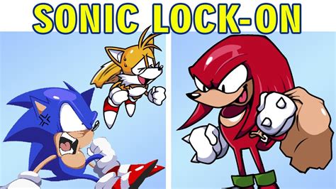 Friday Night Funkin Vs Sonic Lock On X Knuckles Michael Jackson Fnf