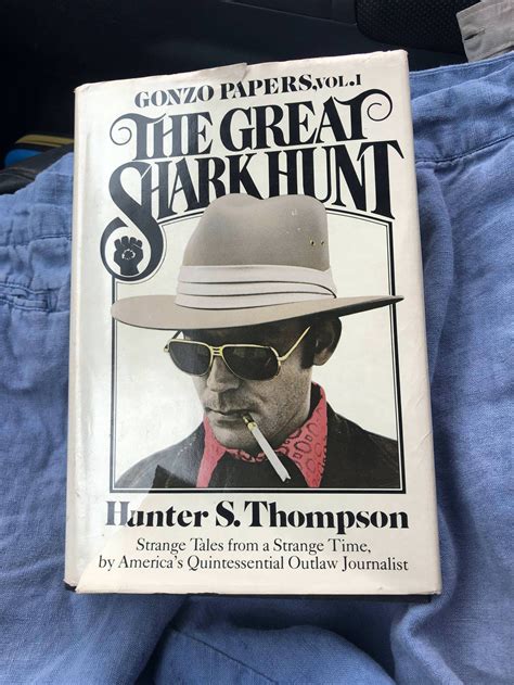 Found a 1979 hardcover copy of a Hunter S. Thompson book for $1.50 ...