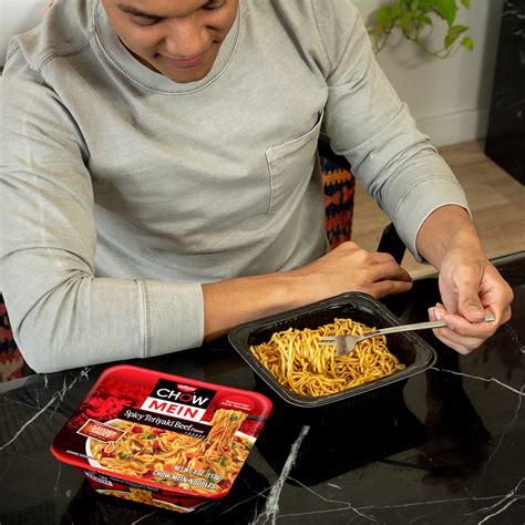 Chow Mein Spicy Teriyaki Beef Nissin Food
