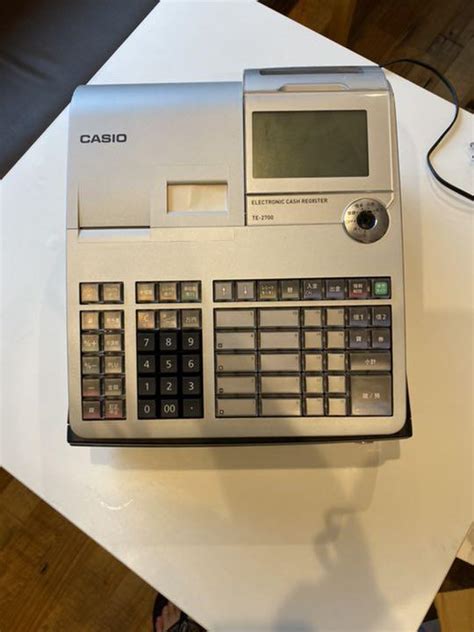 送料込 CASIO 電子レジスター TE 2700 OA機器 cwoc buap mx