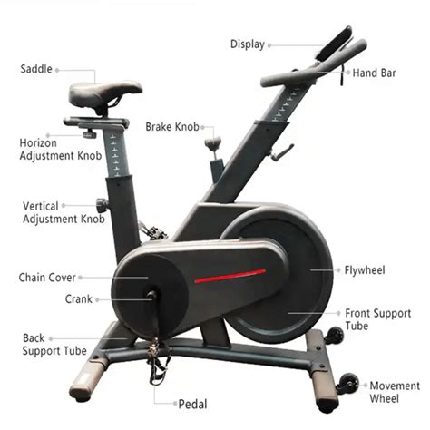 BICICLETA ESTÁTICA PROFESIONAL VOLANTE 18 KG SPINNING MAGNÉTICO OVICX