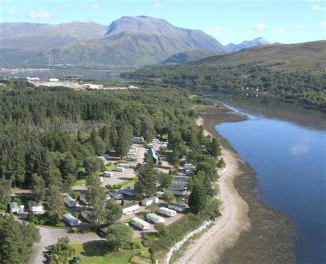 Linnhe Lochside Holidays In Fort William Tandt Campsite And Caravan