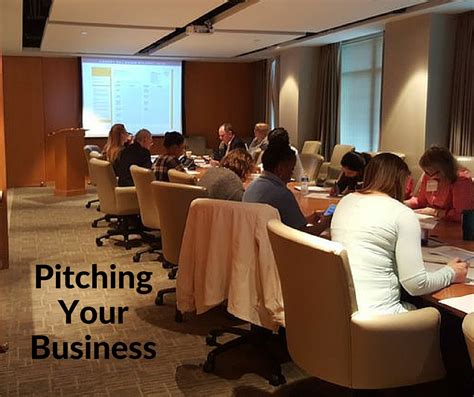 pitching  business alexandria small business development center