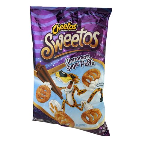 Cheetos Sweetos Cinnamon Sugar Puffs Flavored Snacks Hy Vee Aisles