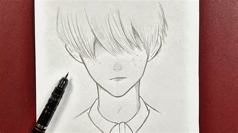 The Best 26 Face Sad Anime Boy Drawing Easy Bkwithwasuns