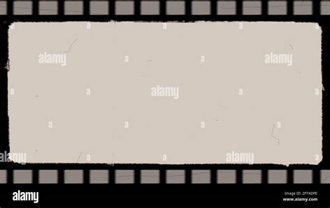 Retro Vintage Effect Damaged Film Frame Texture Dynamic Film Rolling