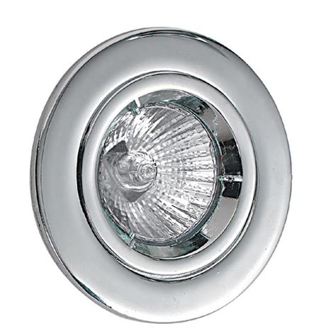 Aurora Lighting W Fixed Mr Polished Chrome Aluminium Lock Ring