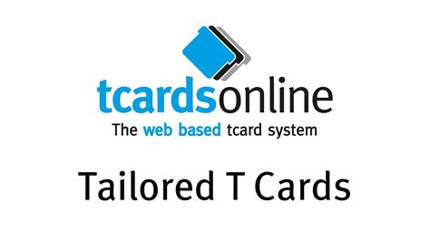 T Cards Online Tailored T Cards Youtube