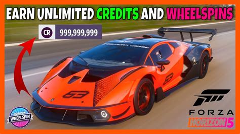 Forza Horizon 5 Money Glitch Get Unlimited Credits And Wheelspins Instant Youtube