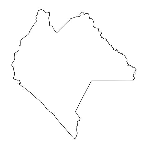 Chiapas State Map Administrative Division Of The Country Of Mexico