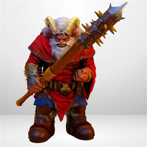 Hot Goblin ドワーフティーフリング メイス ミニチュア ホットゴブリン