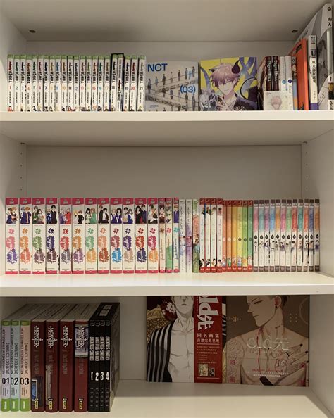 Heres My French Manga Collection Some Of My Kpop Albums A Few Bl