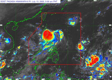 LPA Off Cagayan Now Tropical Depression Carina