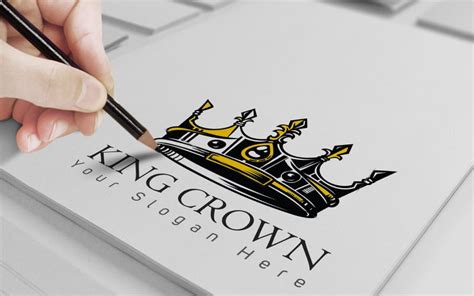 Black Crown Logo Design