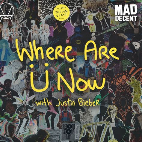 Skrillex Diplo W Justin Bieber Where Are U Now Lp Maxi Single