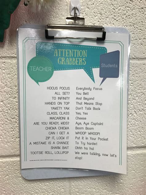 Print This Freebie And Hang It In Your Classroom For Your Students To
