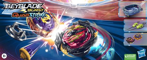 Beyblade Burst Quadstrike Set De Combat Thunder Edge Avec Ar Ne