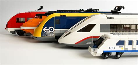 LEGO Creator 40518 Hochgeschwindigkeitszug im Review - zusammengebaut
