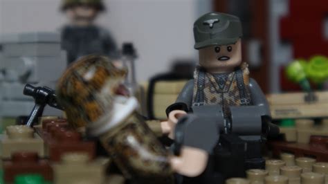 Awaiting The Enemy A Lego Ww2 Mini Moc In 4k Youtube