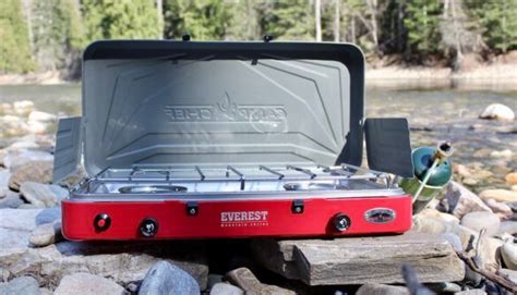 Camp Chef Everest Two Burner Camping Stove Review Man Makes Fire