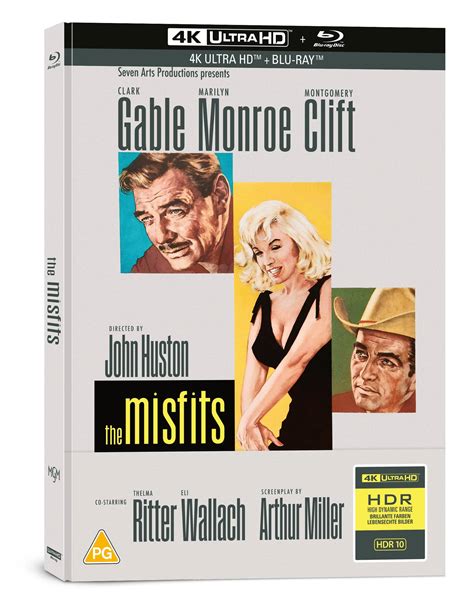 The Misfits K Uhd And Blu Ray Disc Mediabook Uk Edition Region