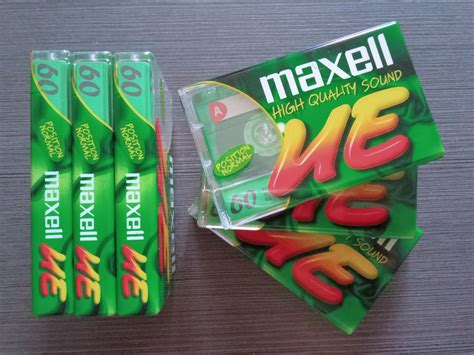 MAXELL Audio Recording Cassette Tapes (6 pcs), Audio, Portable Audio ...